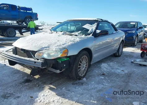 2006 Chrysler Sebring Touring из США, поврежденный, VIN 1C3EL55R76N163357